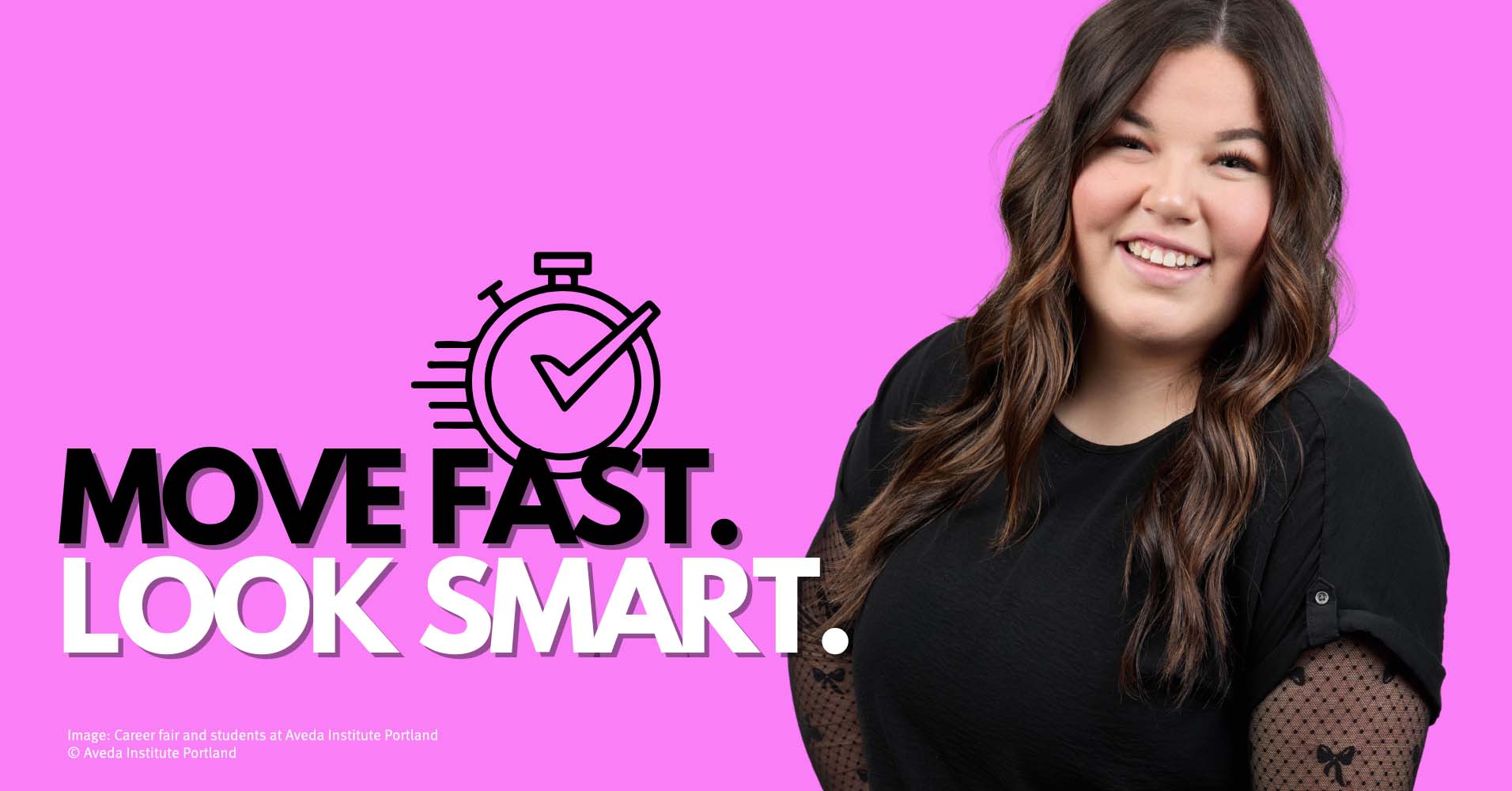 After the career fair move fast to look smart