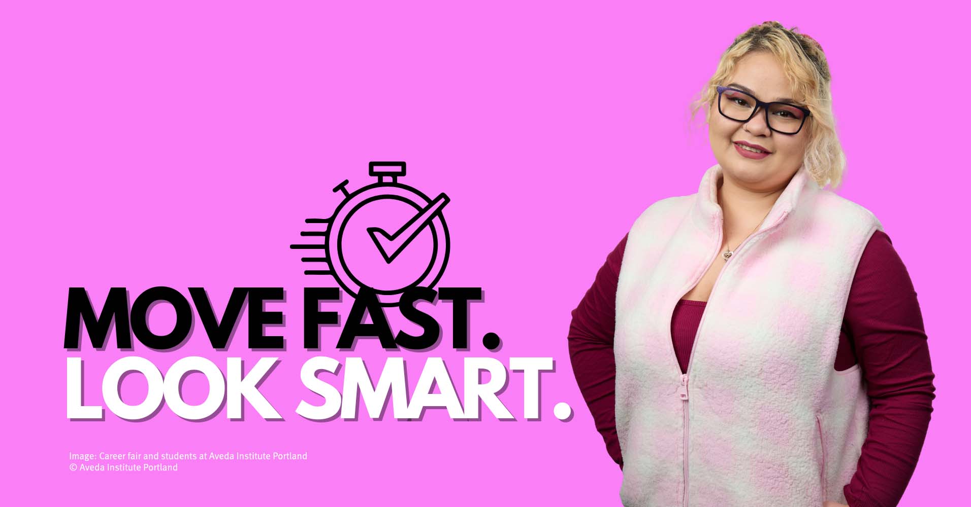 After the career fair move fast to look smart