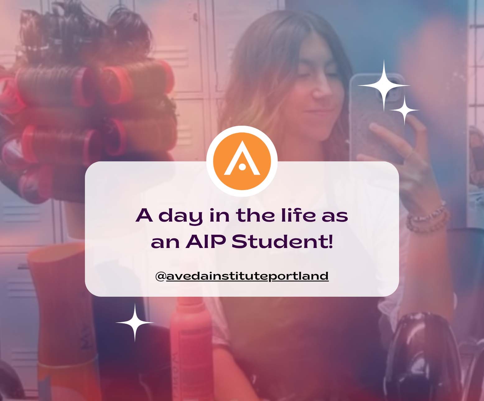 image of a student post on instagram