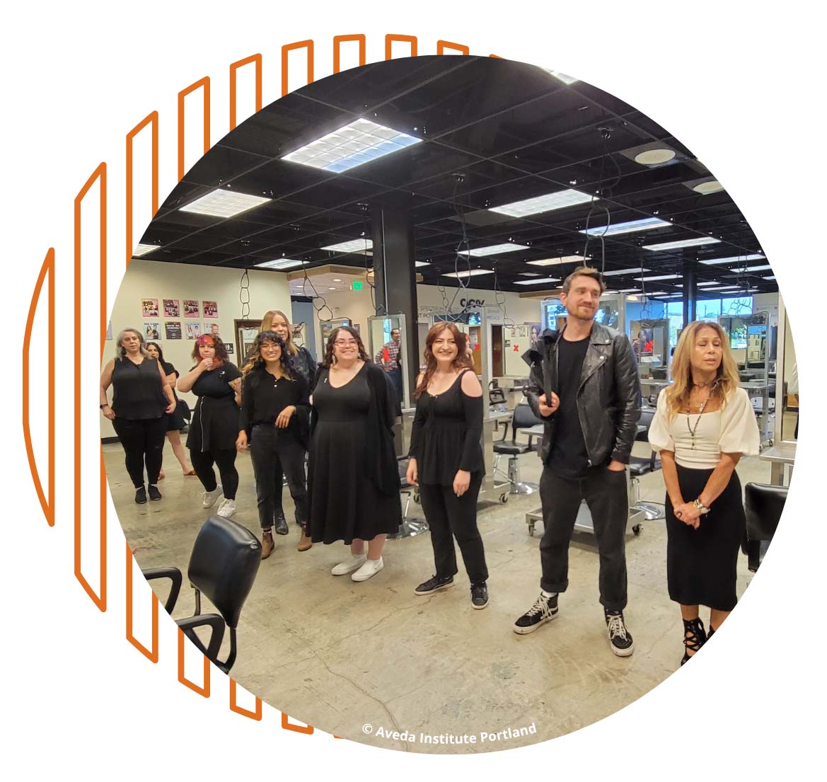 orientation at aveda institute portland