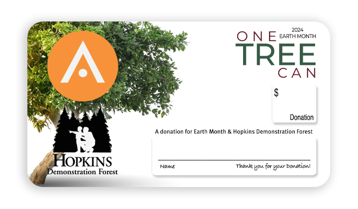 donate to earth month in-store at AIP