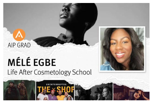 image of an AIP graduate and her story, Mele Egbe