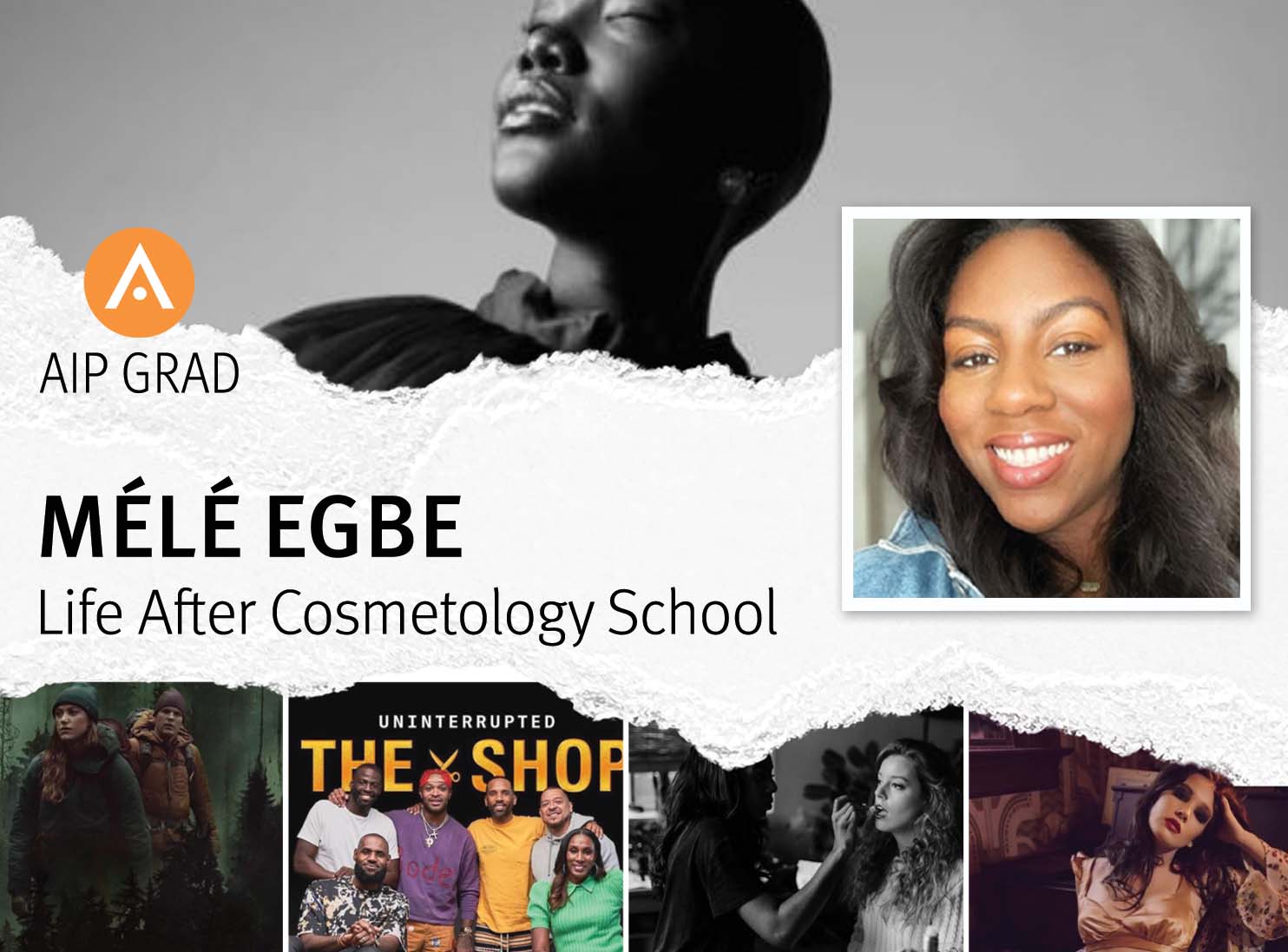 Image of our AIP grad spotlight Mele Egbe