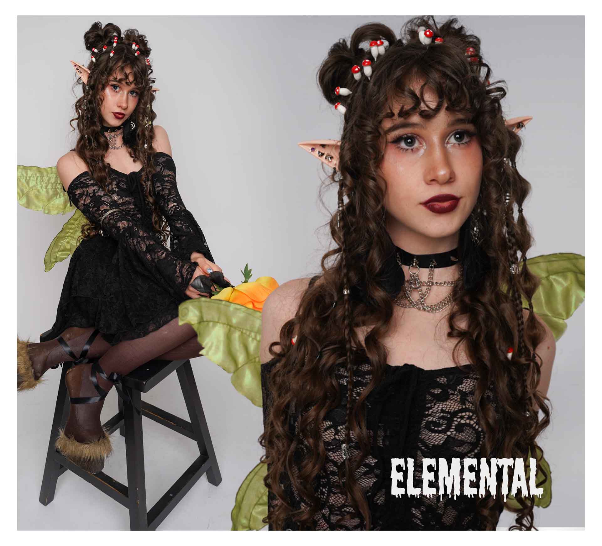 image of halloween ideas for elemental themed costumes from student created work