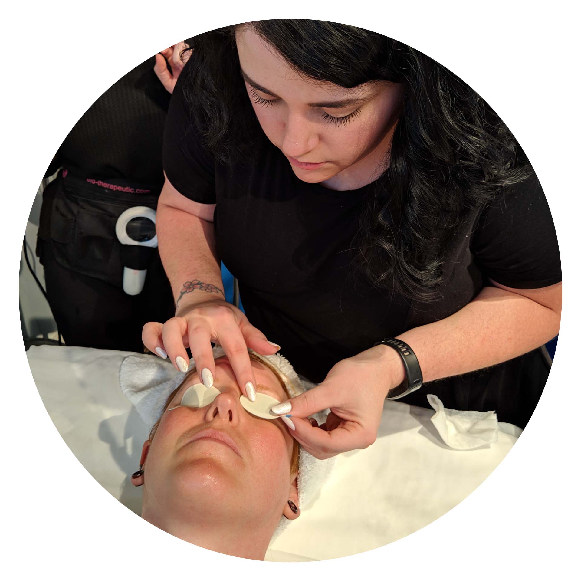 image of Instructor kydra bopp with a guest