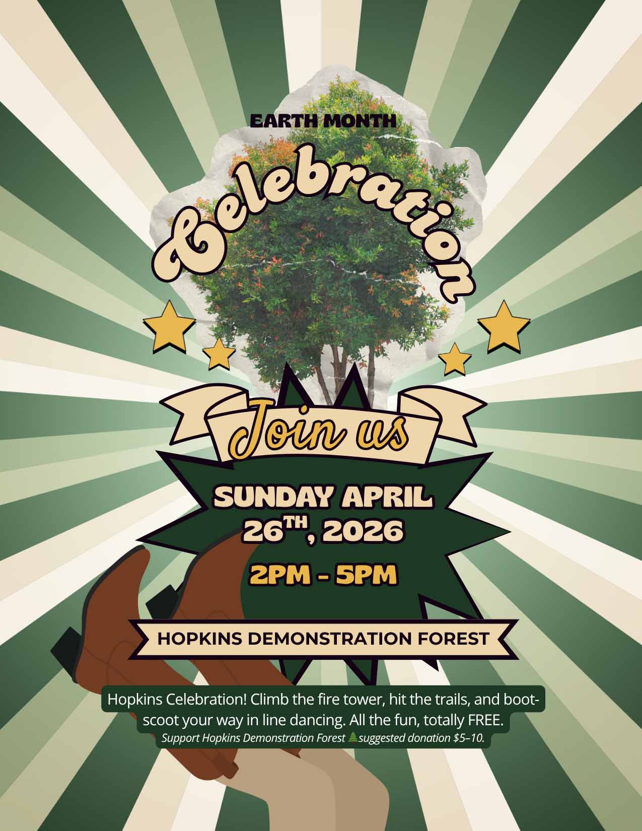 earth month invitations