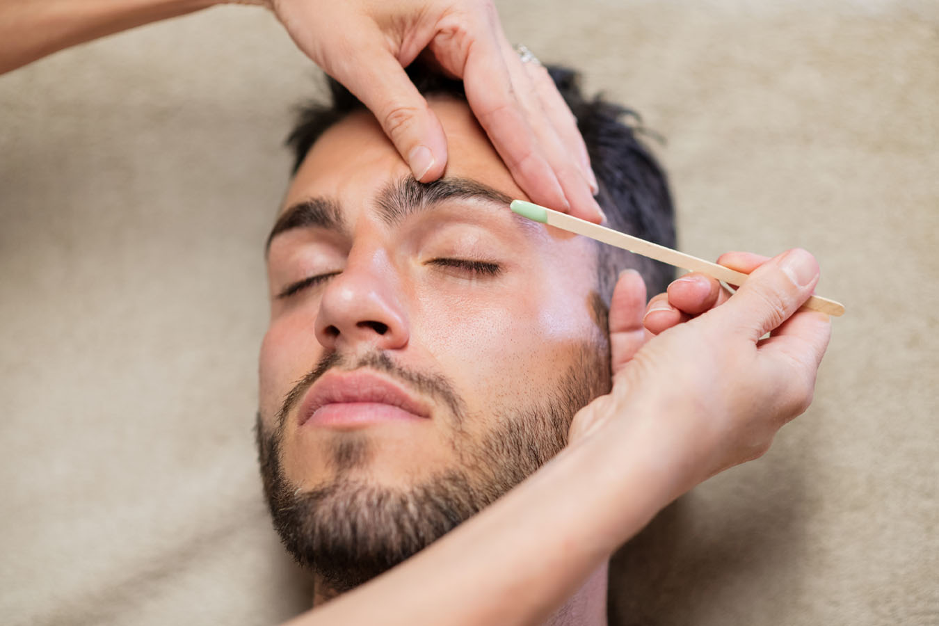 image of brow waxing techniques