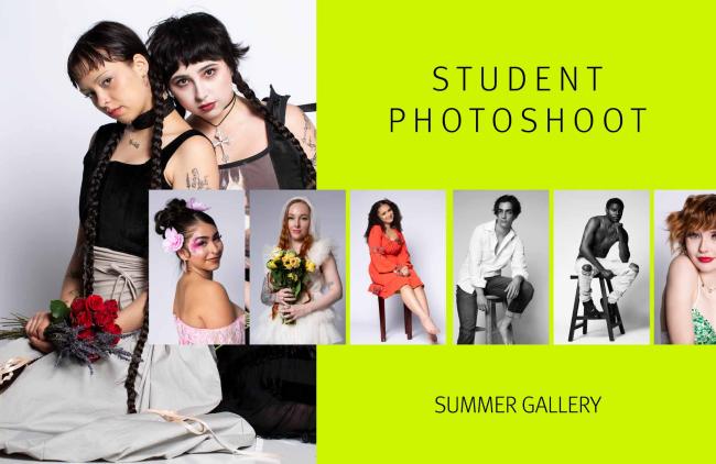 image of the summer student photoshoot