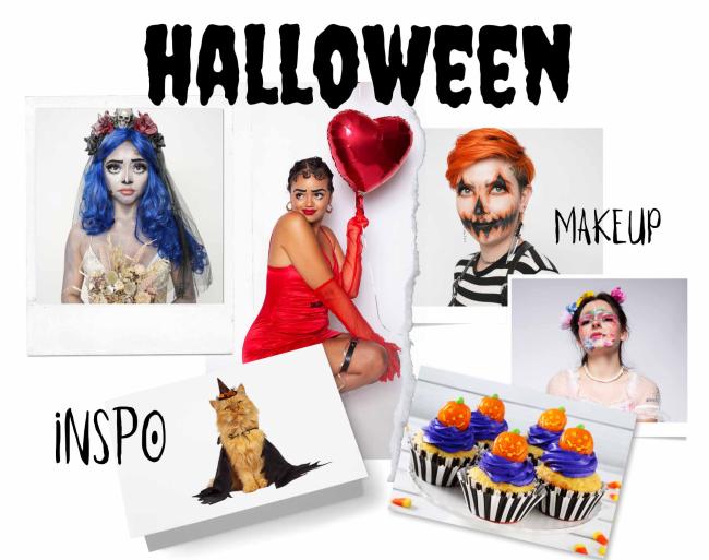 image aip student work of halloween costume ideas