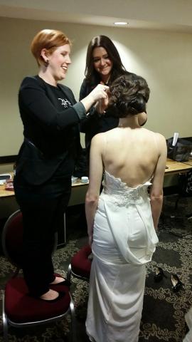 Dosha Bridal Elite, updos, rocked